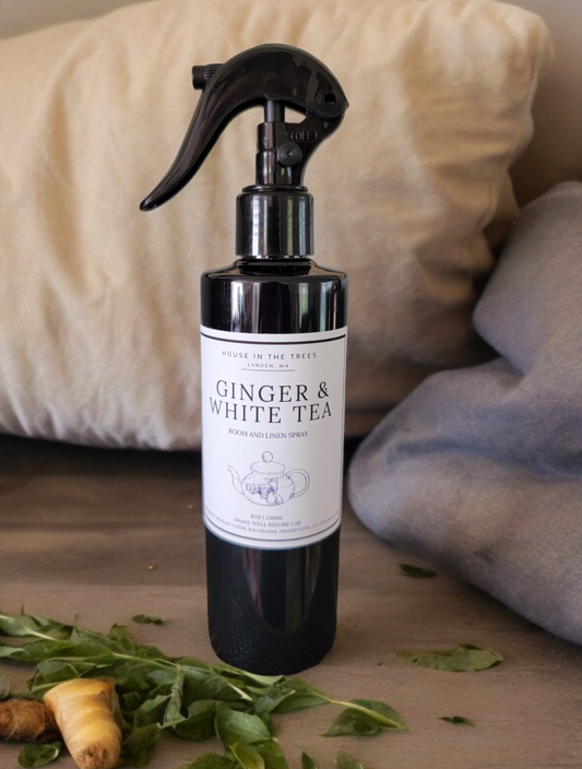 Ginger and White Tea Linen Spray